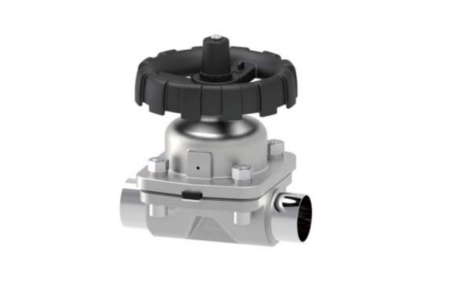 衛生級(ji)手動不(bu)鏽鋼隔(ge)膜閥